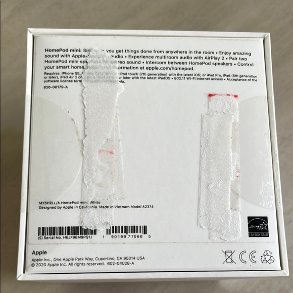 Apple HomePod Mini Box - Picture 2 of 2